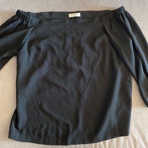 Babaton off shoulder shirt